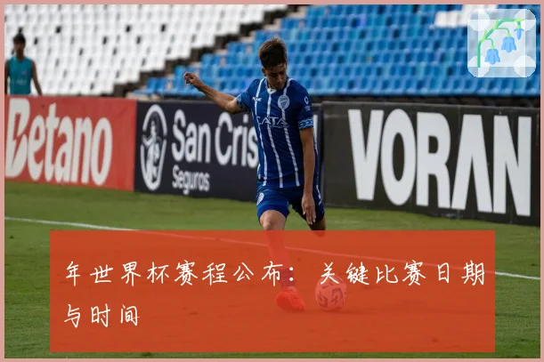 年世界杯赛程公布：关键比赛日期与时间